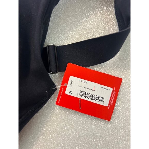 SPANX FlexFeel Low Impact Sports Bra Very Black Small NWT - Picture 7 of 7